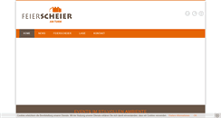 Desktop Screenshot of feierscheier.com